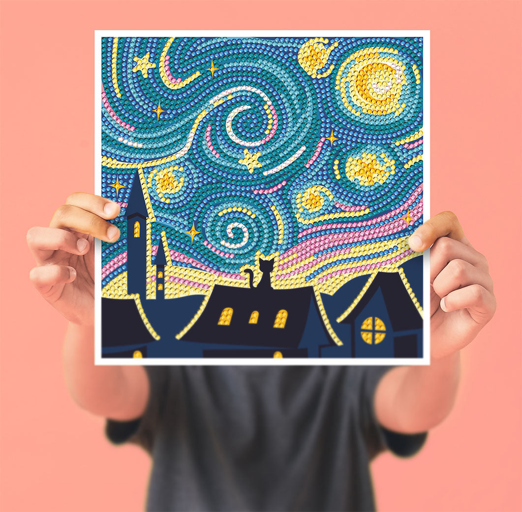 Starry Night Diamond Art Craft Kit