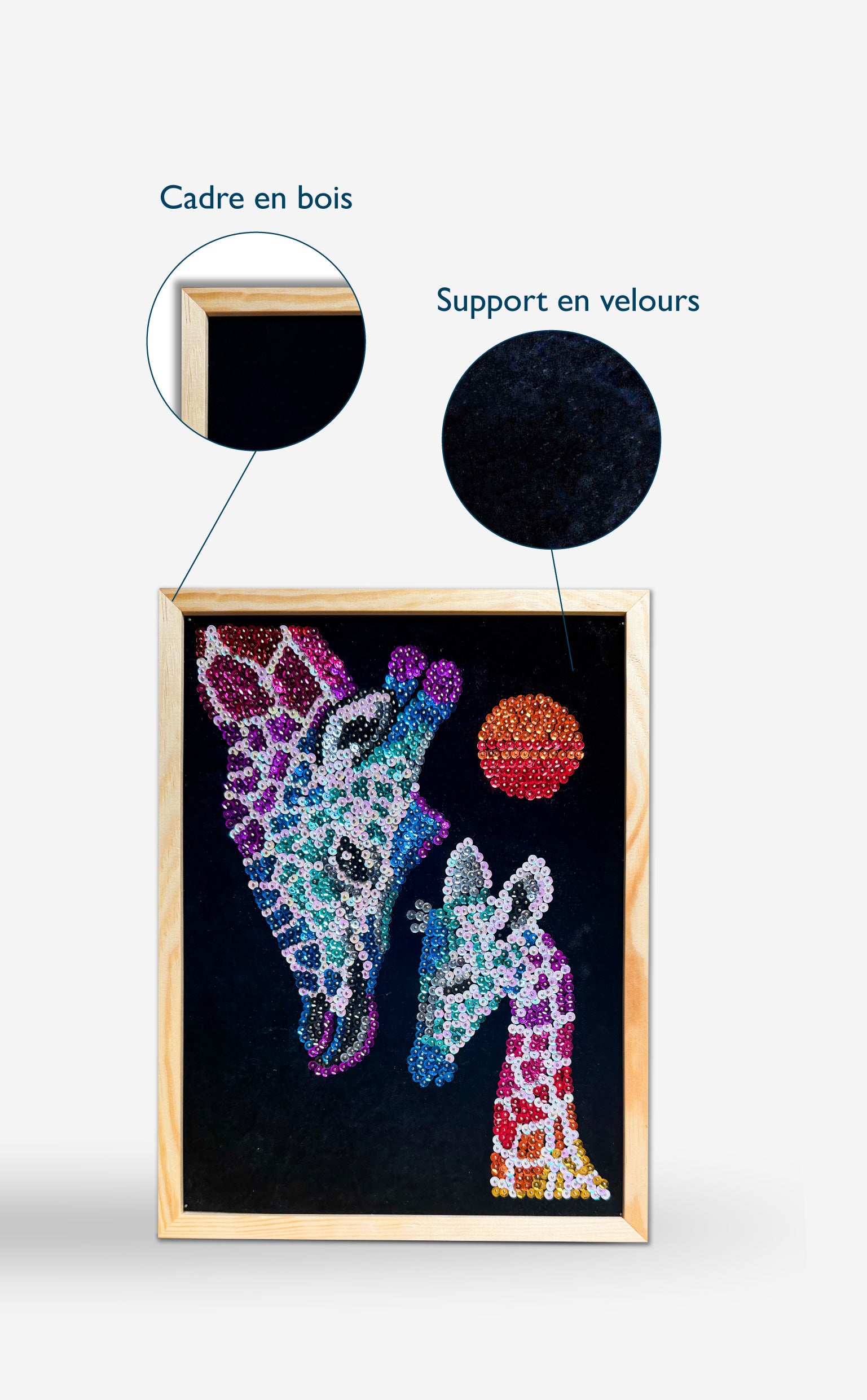 Sequin Art Blue Premium