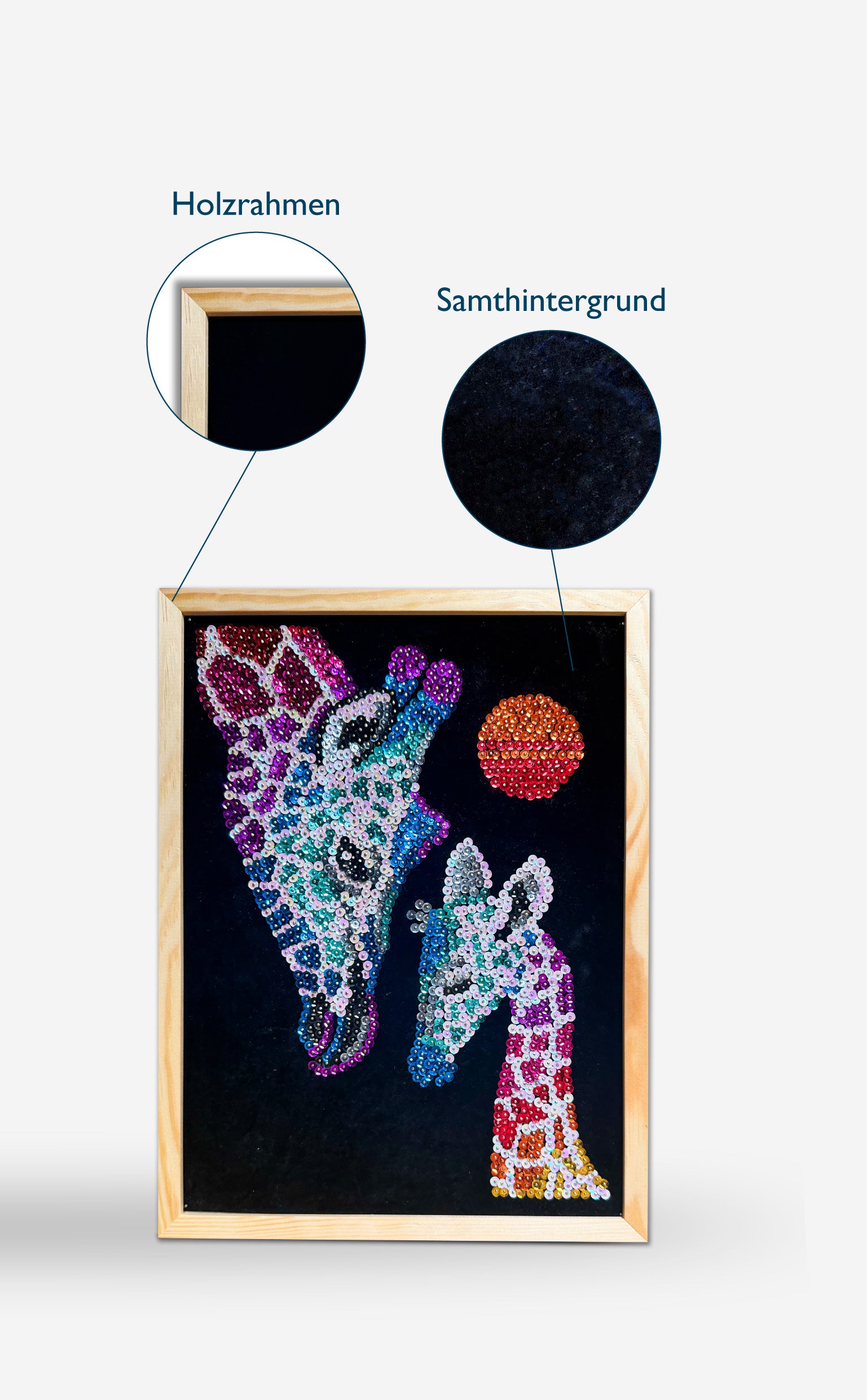 Sequin Art Blue Premium